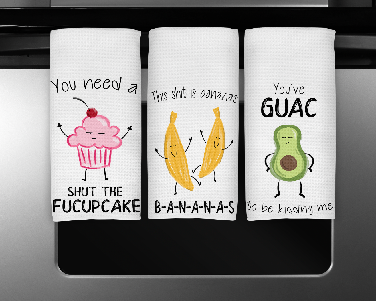 Fun and Sassy Microfiber Kitchen Towel