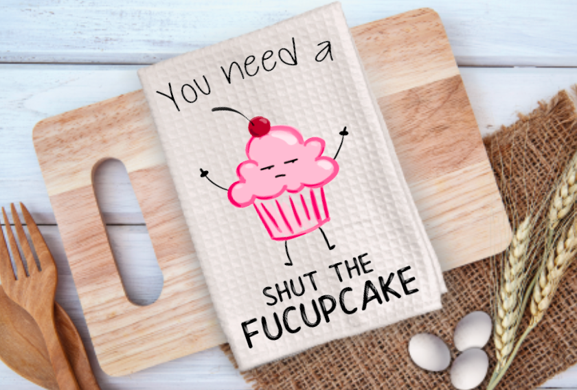 Fun and Sassy Microfiber Kitchen Towel