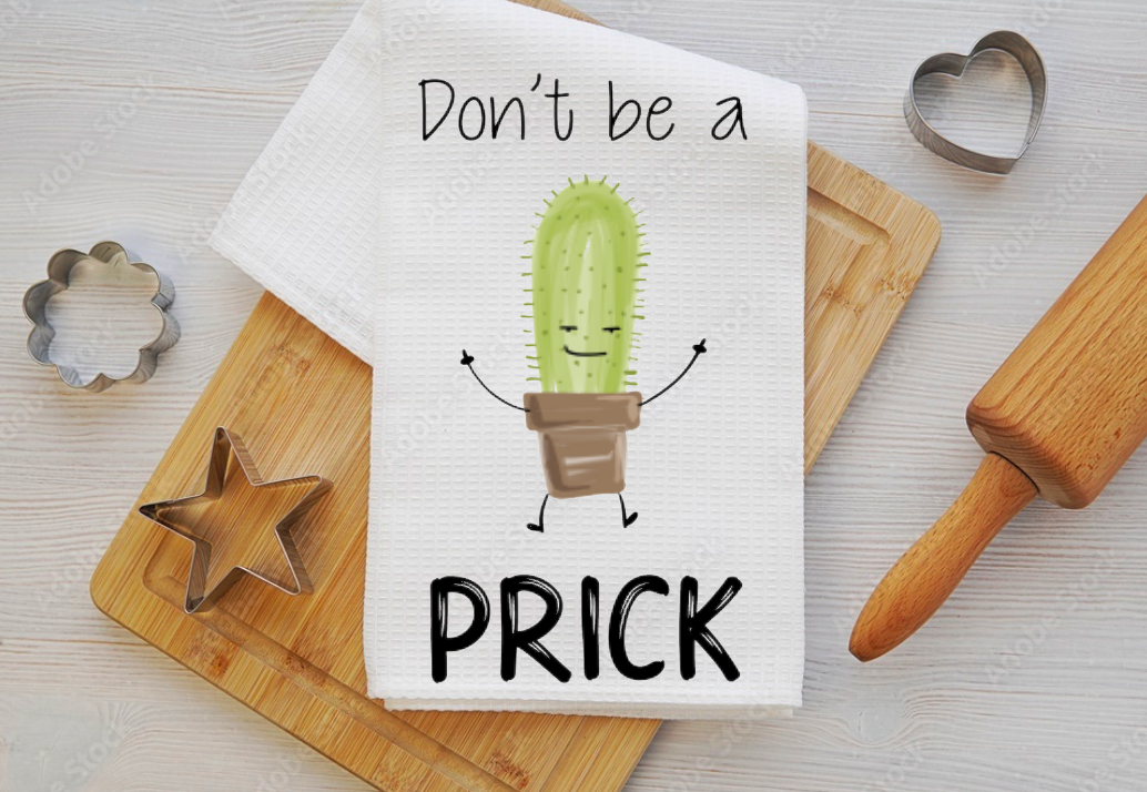 Fun and Sassy Microfiber Kitchen Towel
