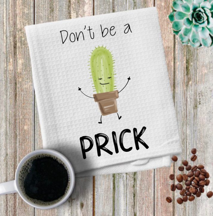 Fun and Sassy Microfiber Kitchen Towel