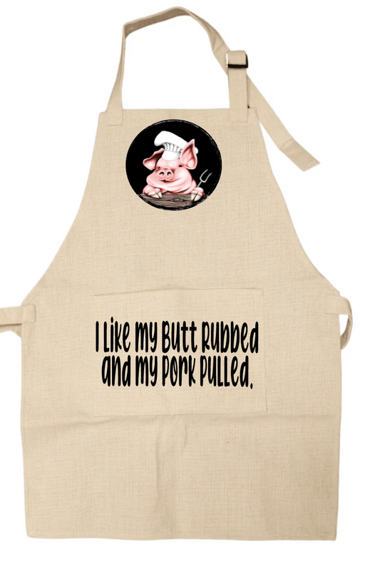 Linen Adult Apron for Cooking and Baking