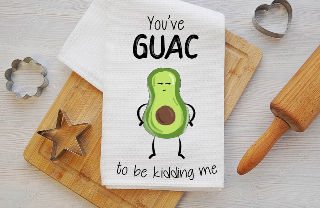 Fun and Sassy Microfiber Kitchen Towel